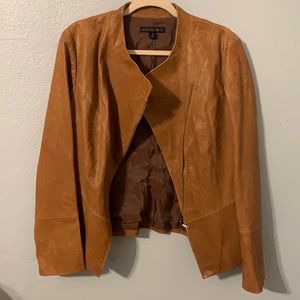 Leather jacket - lafayette 148 New York size 12